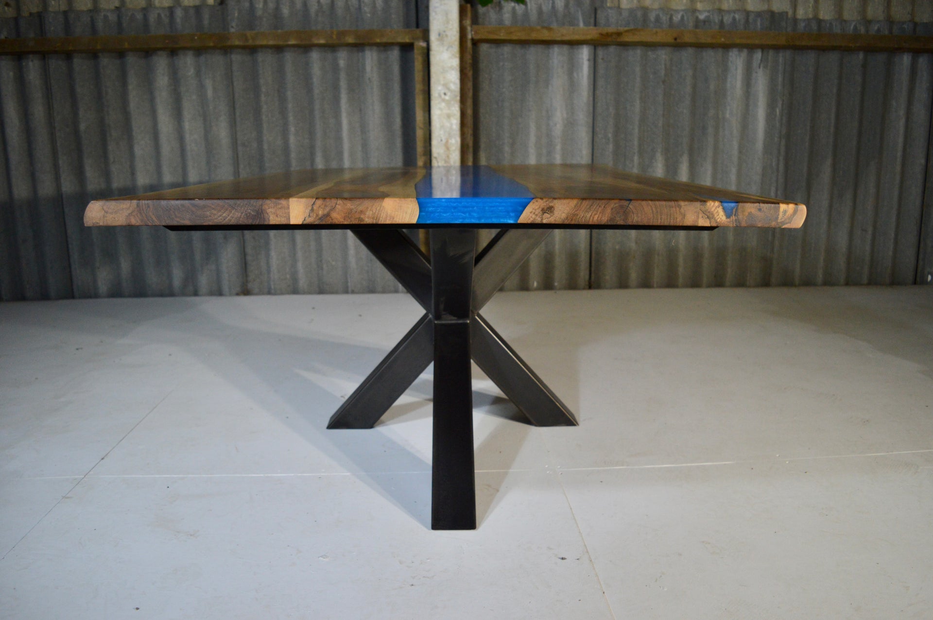 The Walnut Resin River:  180 x 120 cm