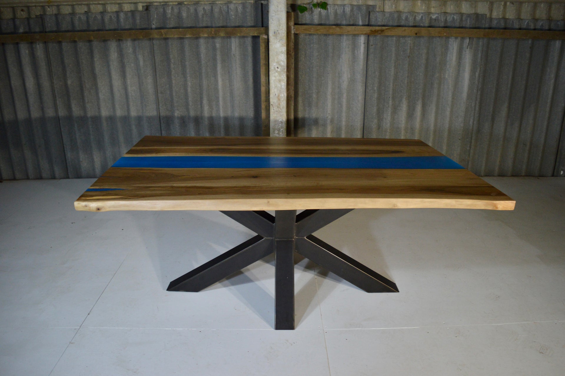 The Walnut Resin River:  180 x 120 cm