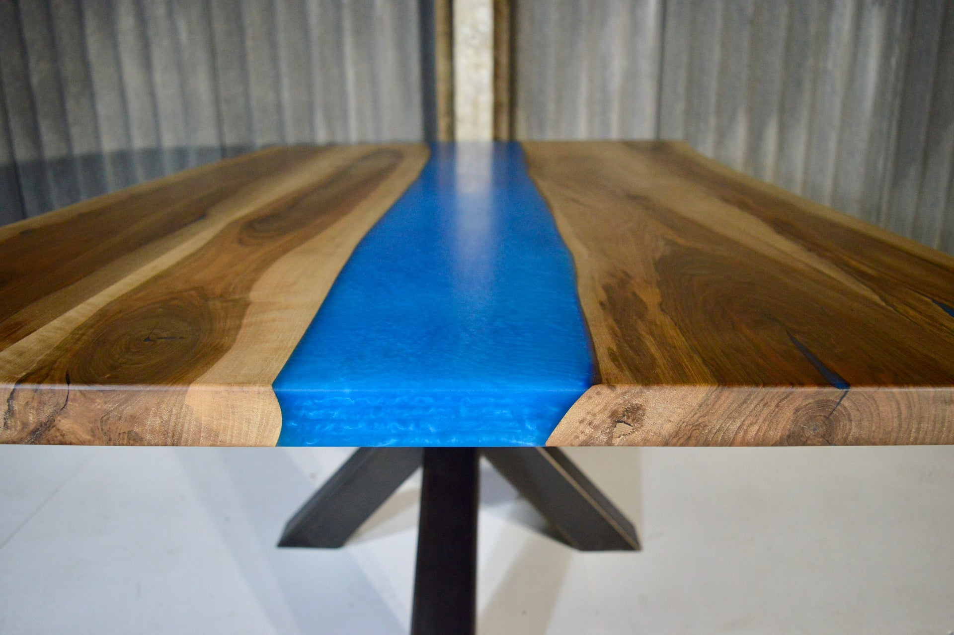 The Walnut Resin River:  180 x 120 cm