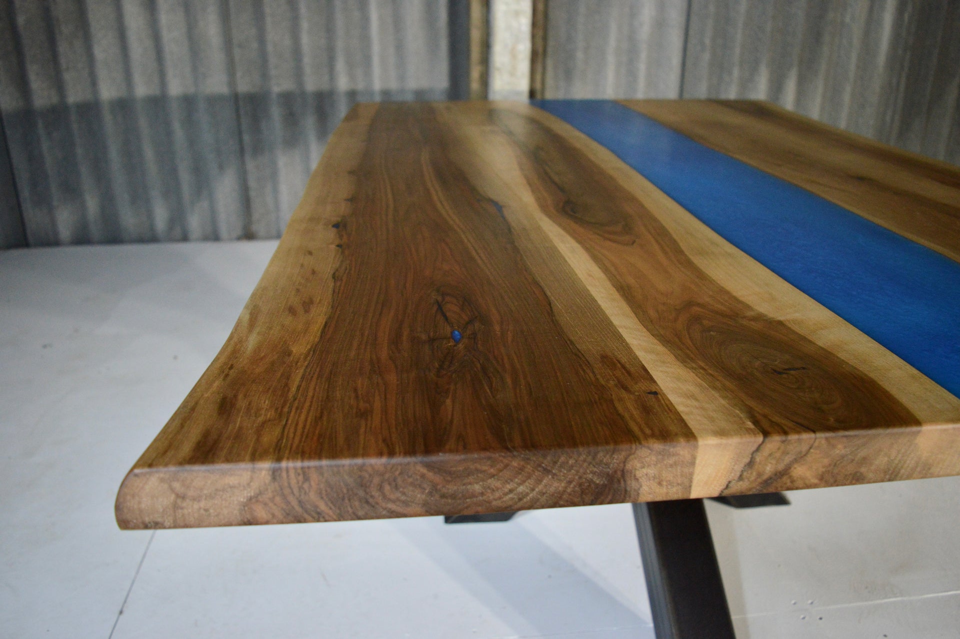 The Walnut Resin River:  180 x 120 cm