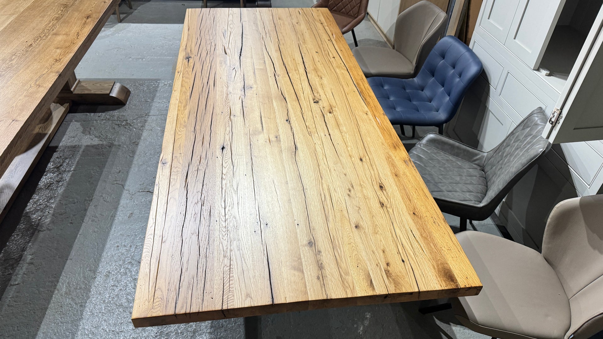 The Reclaimed Metal Spider: 240 x 100 cm