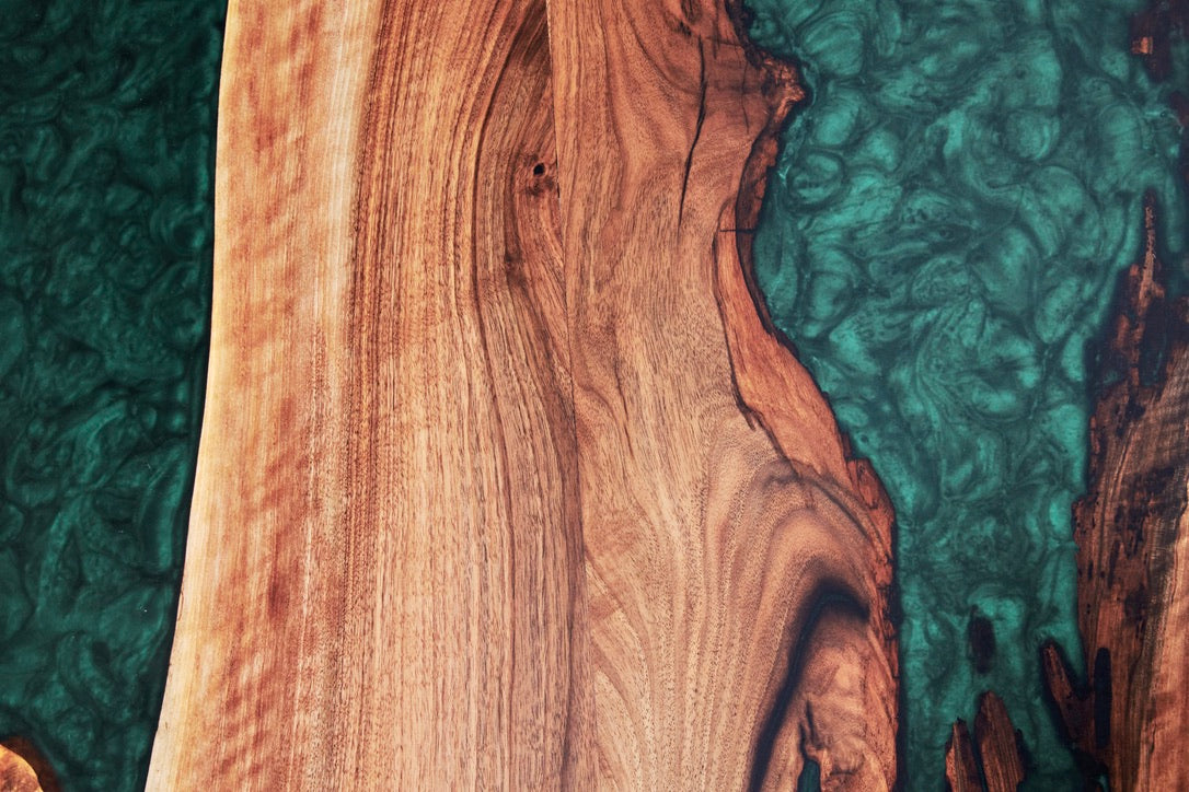 Forest Green Resin