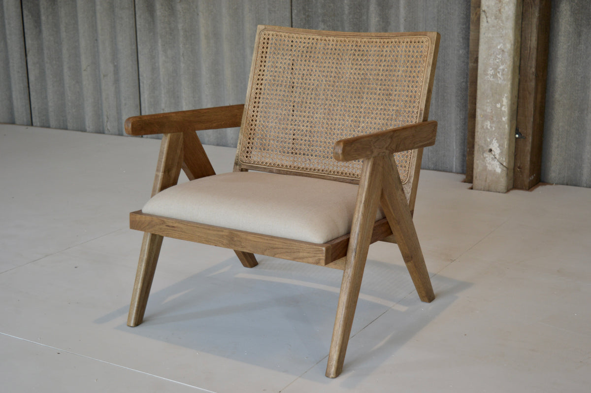 Brushed Elm Occasional Chair