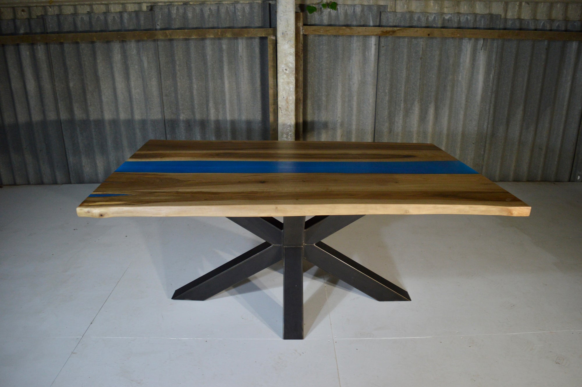 The Walnut Resin River:  180 x 120 cm