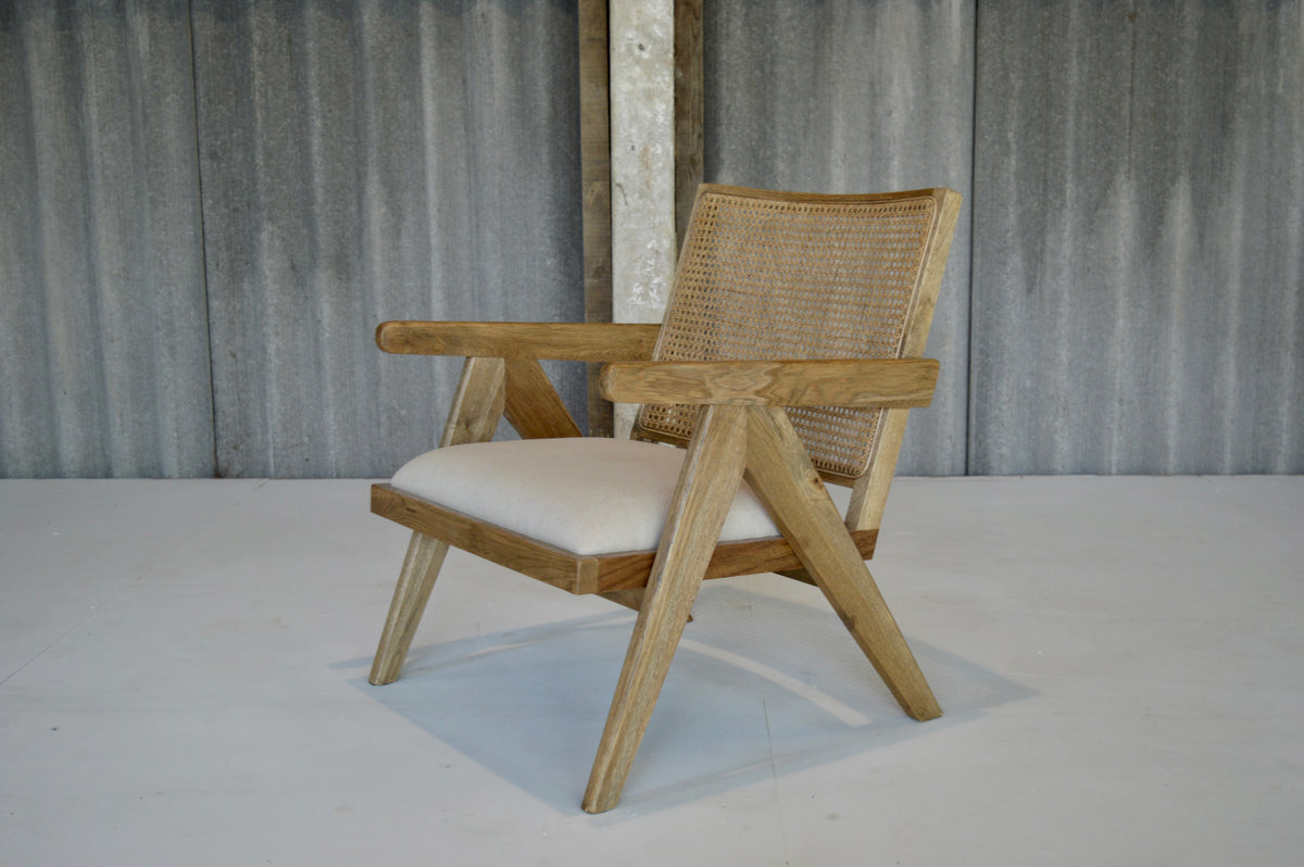 Brushed Elm Occasional Chair
