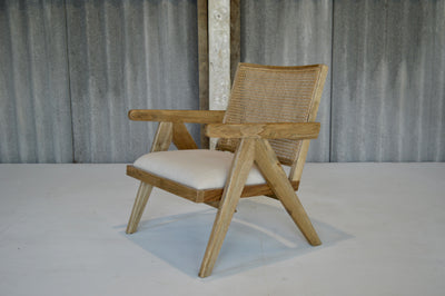 Brushed Elm Occasional Chair