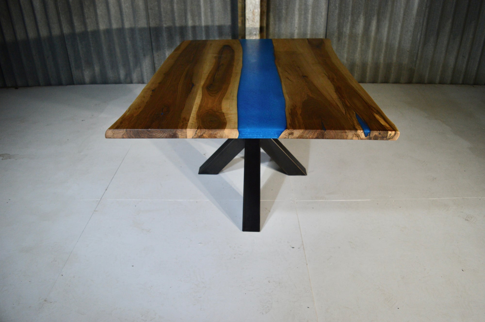 The Walnut Resin River:  180 x 120 cm