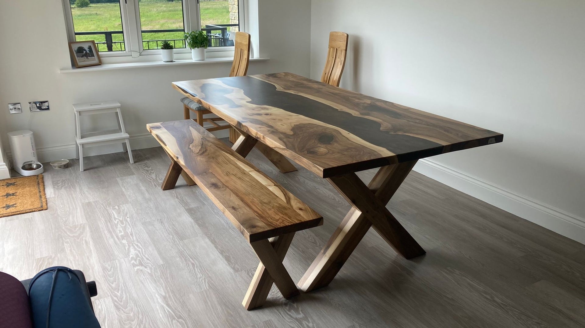 The X Walnut Resin