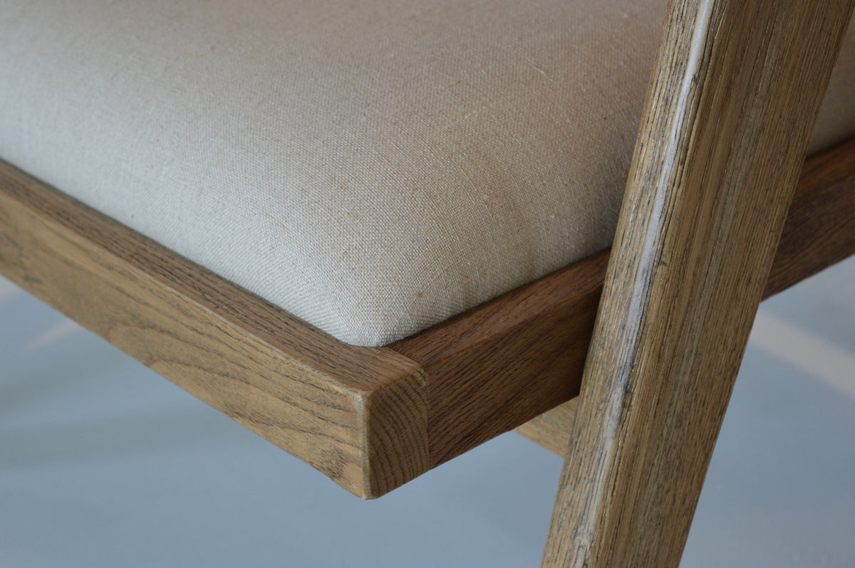 Brushed Elm Occasional Chair