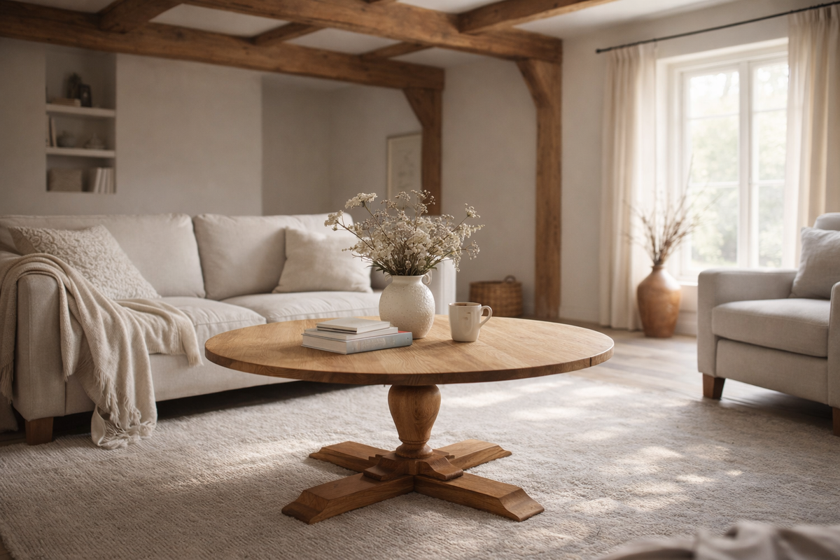 The Round Pear Coffee Table