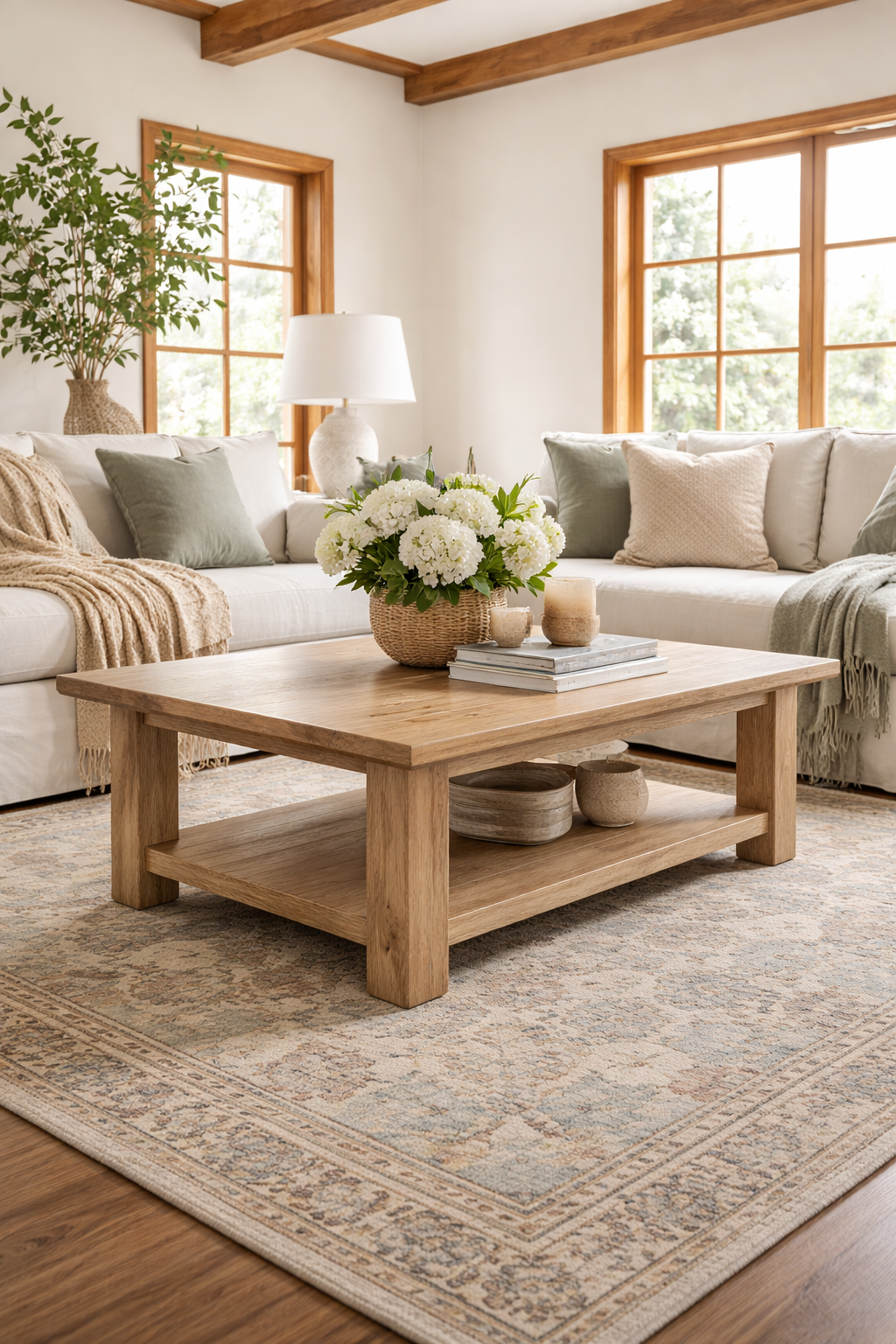 The H Frame Coffee Table
