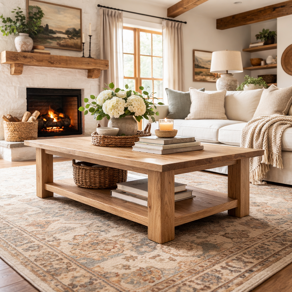 The H Frame Coffee Table