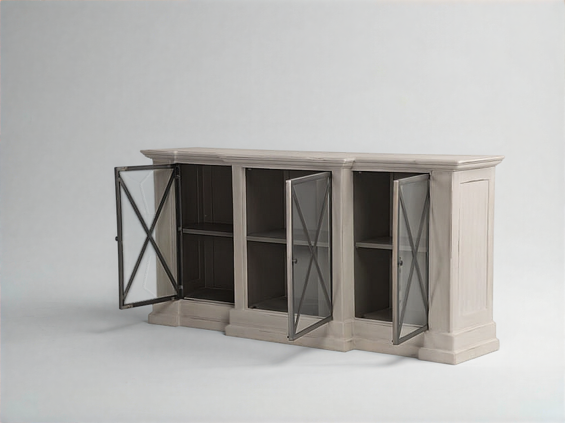 Painted Glazed Sideboard