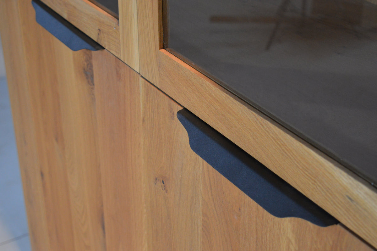 Solid Oak Large Highboard
