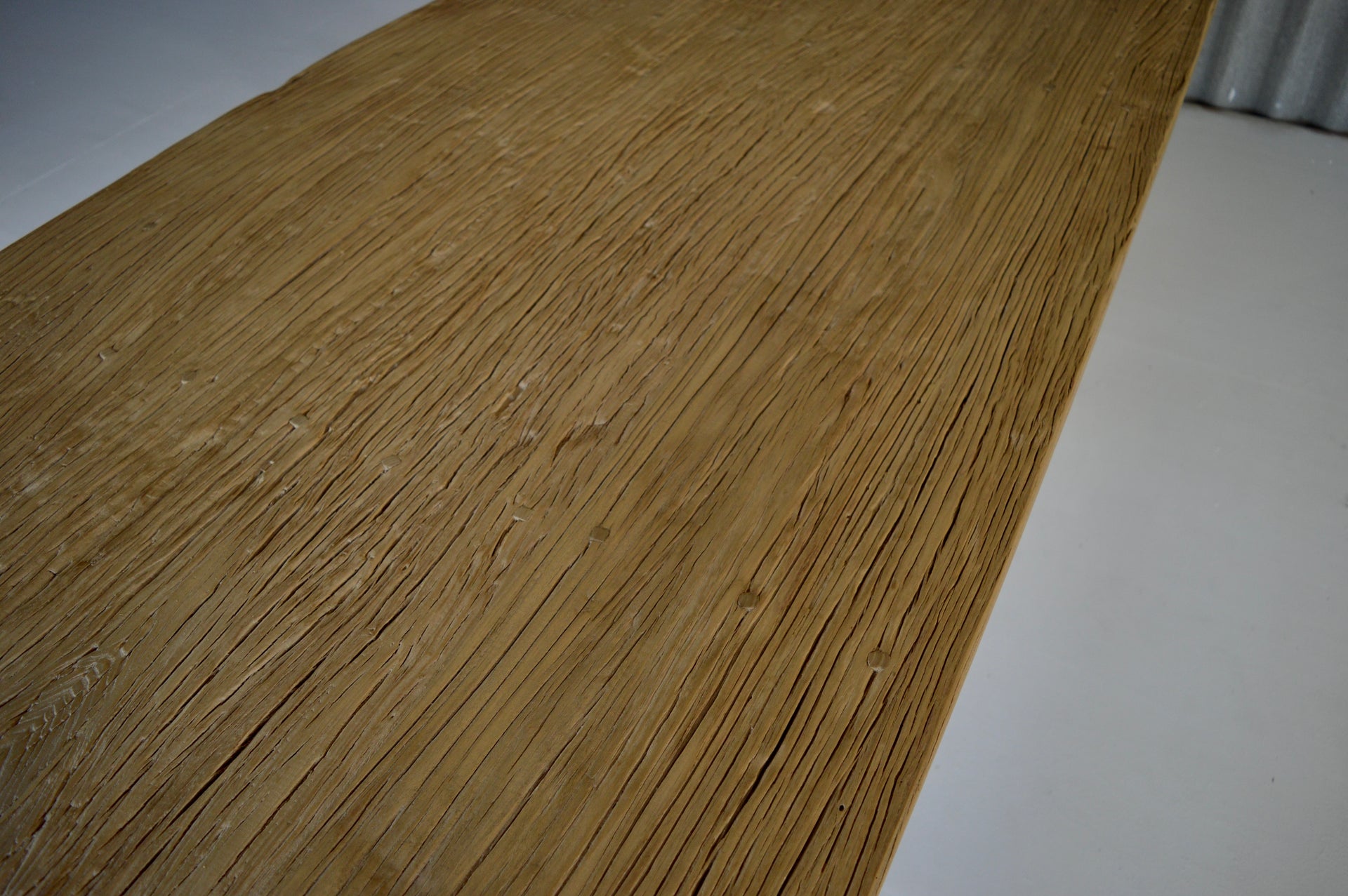 The Reclaimed Elm Painted Pear- 10 Seater Table