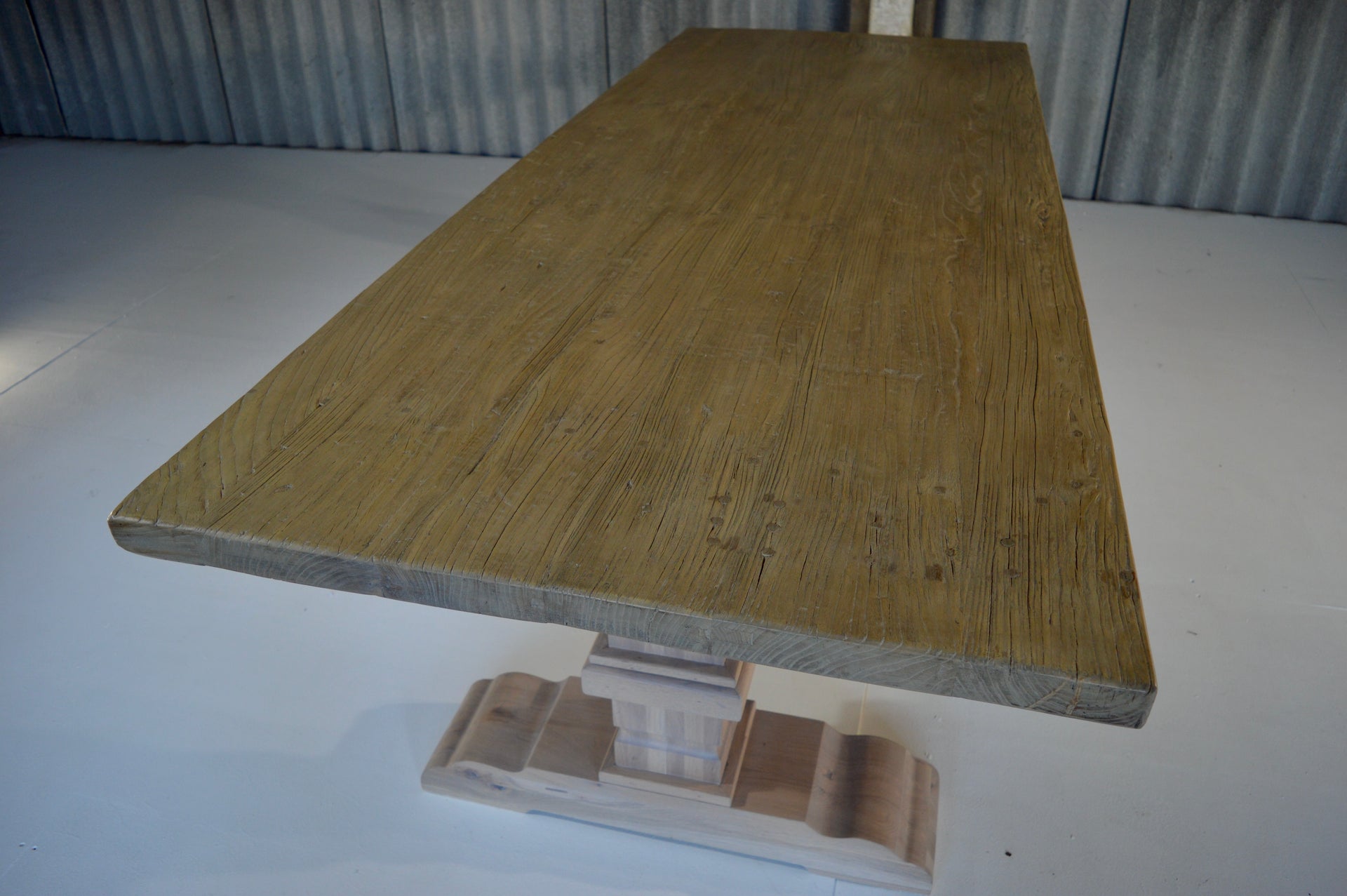 The Reclaimed Elm Coco- 10 Seater Table