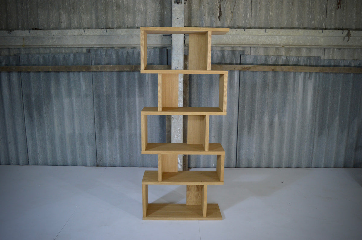 Oak Room Divider/ Bookcase