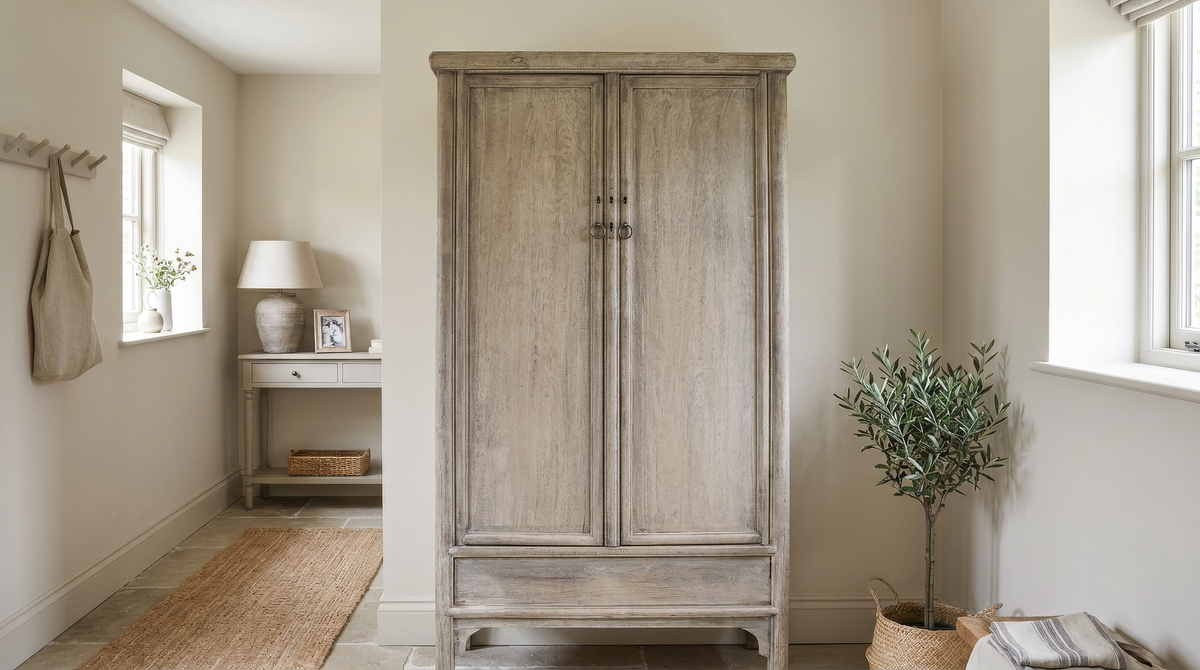 Large Reclaimed Elm Larder Unit