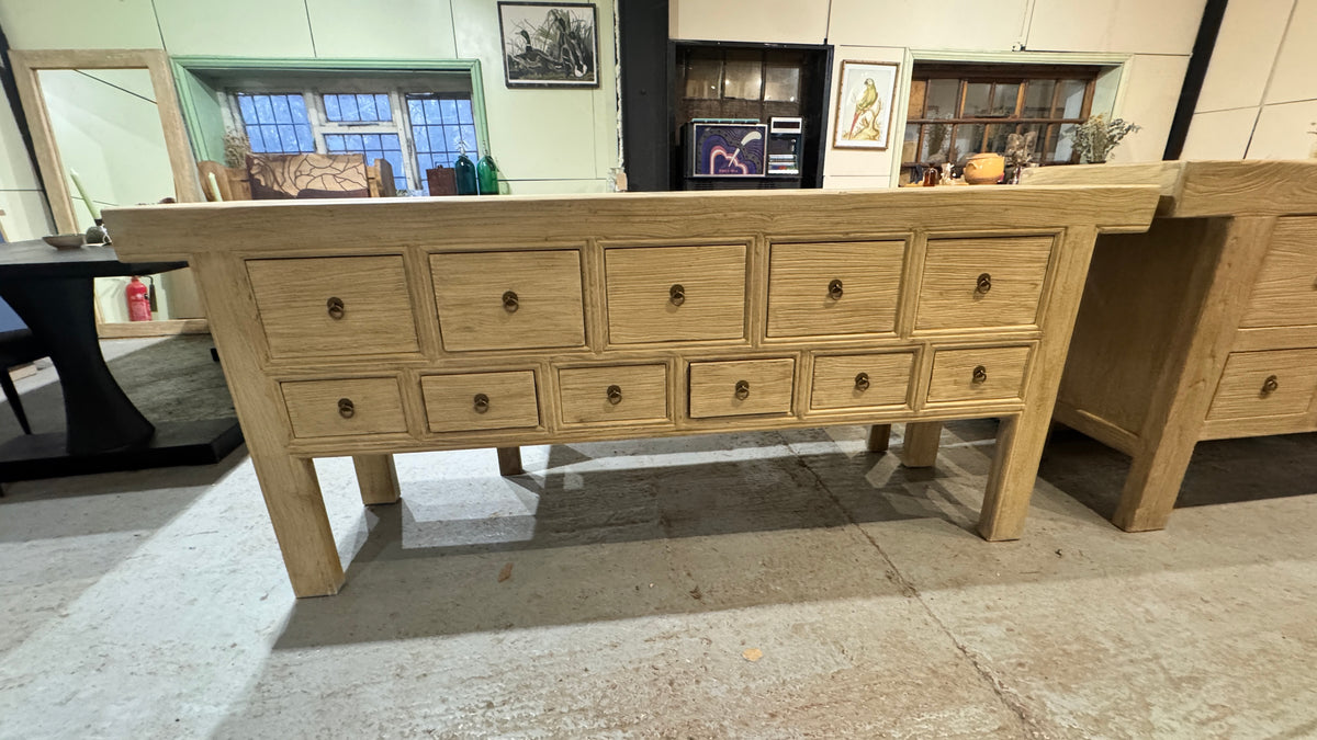Reclaimed Elm Console
