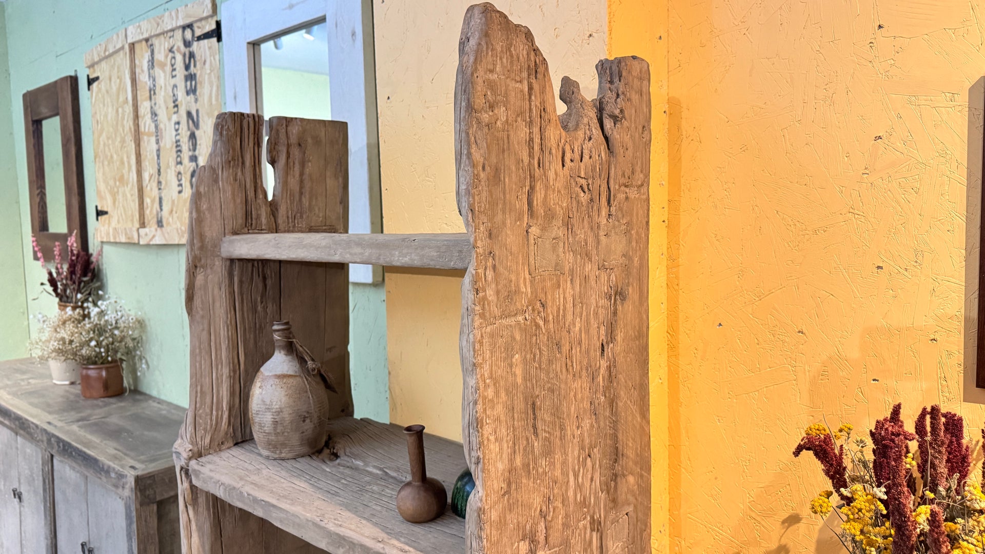 Reclaimed Elm Bookcase
