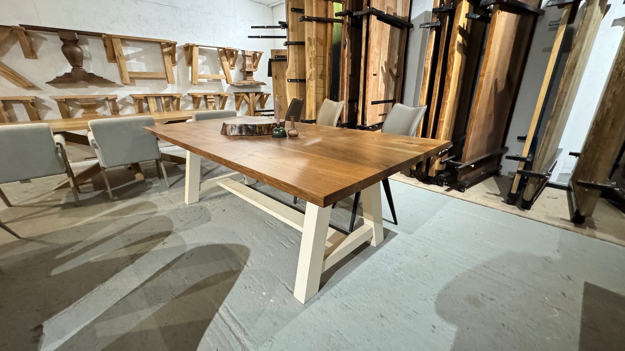 The Walnut Painted A- 240 x 110 cm