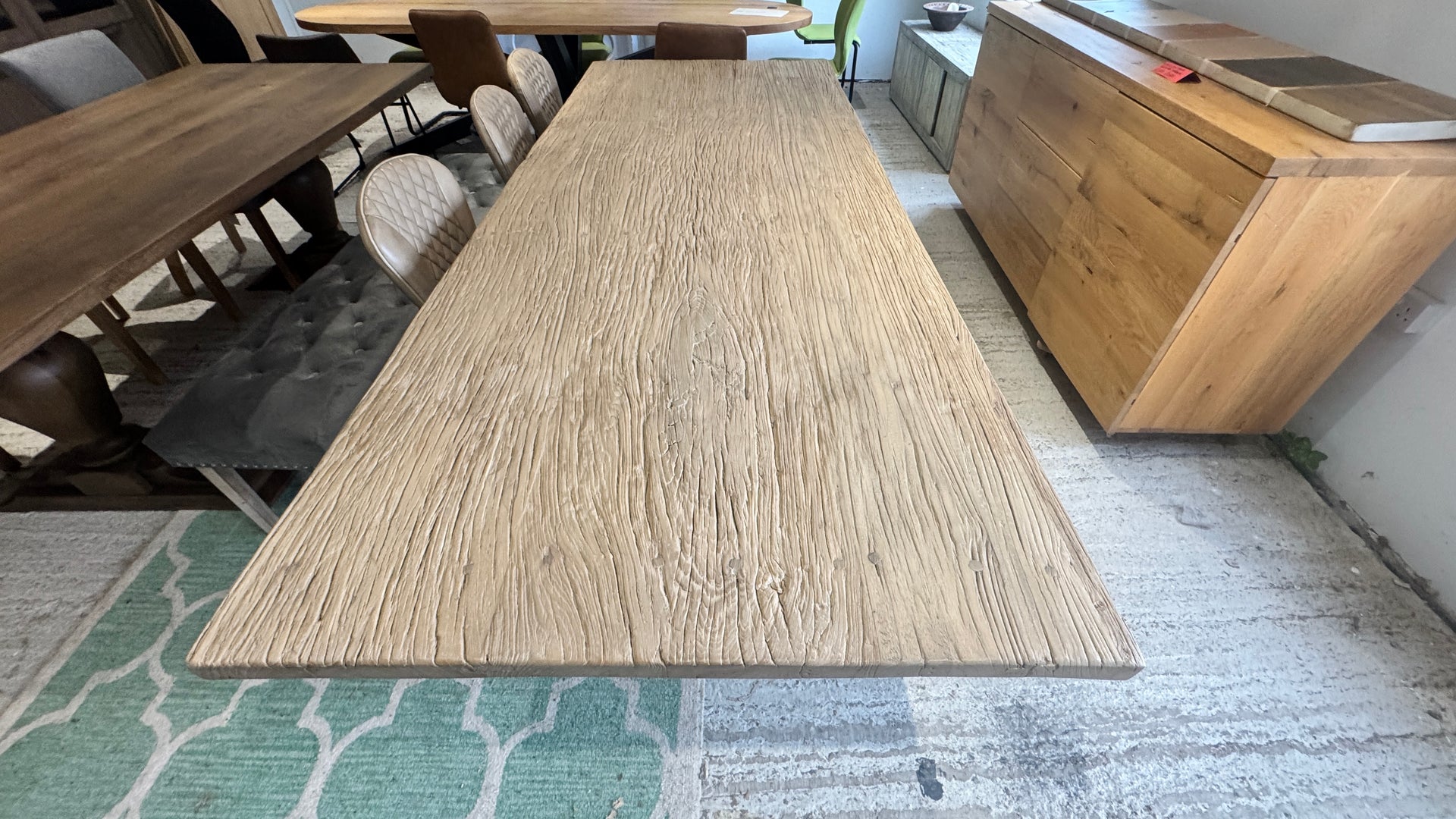 The Reclaimed Elm: 260 x 100 cm