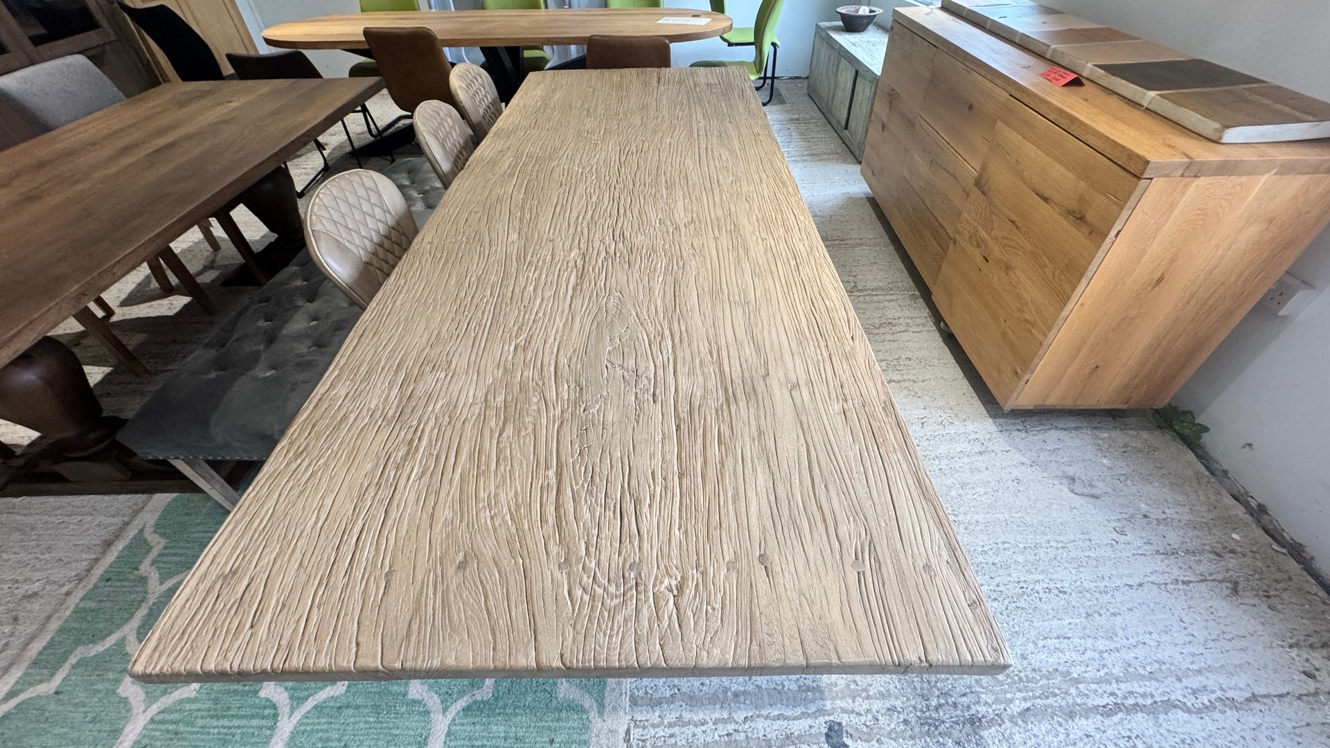 The Reclaimed Elm: 260 x 100 cm