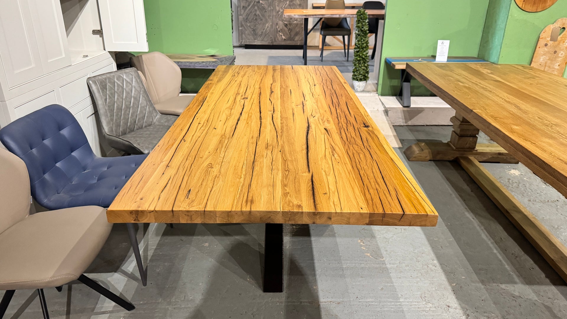 The Reclaimed Metal Spider: 240 x 100 cm