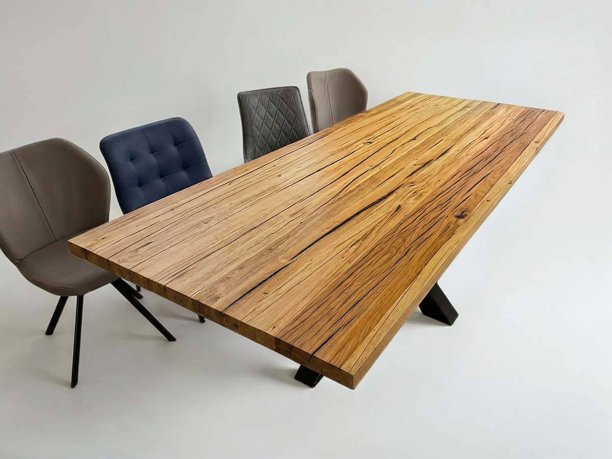 The Reclaimed Metal Spider: 240 x 100 cm