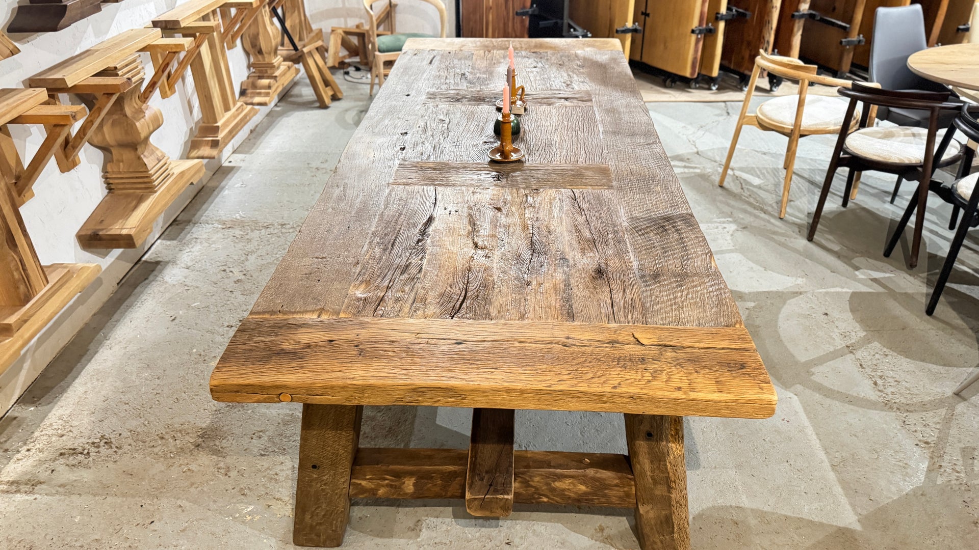 Dutch Barn Reclaimed Oak Table