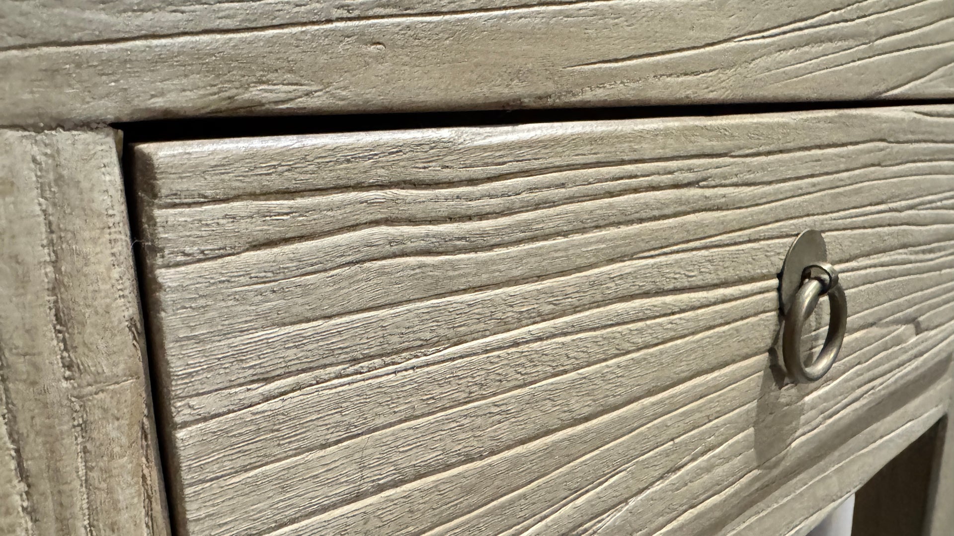 4 Drawer Elm Console