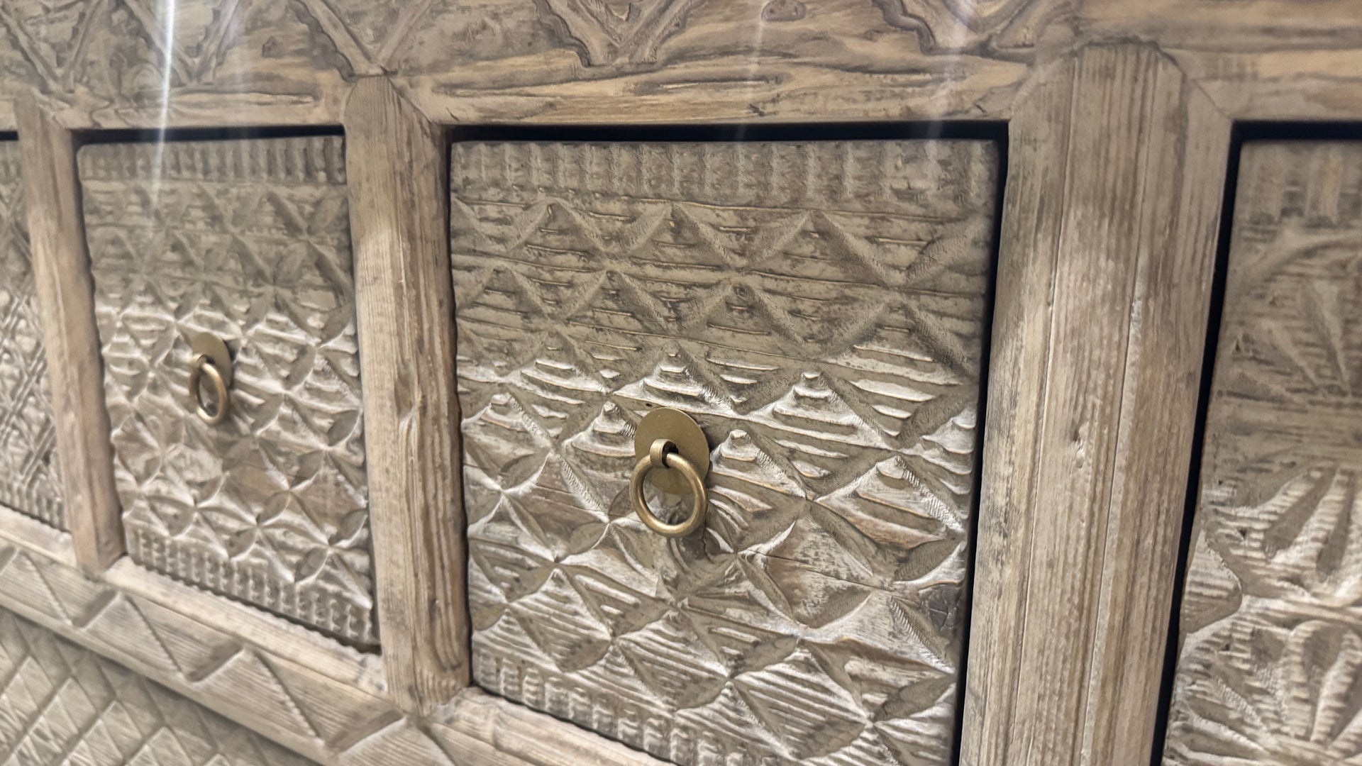 Carved Fronted Sideboard