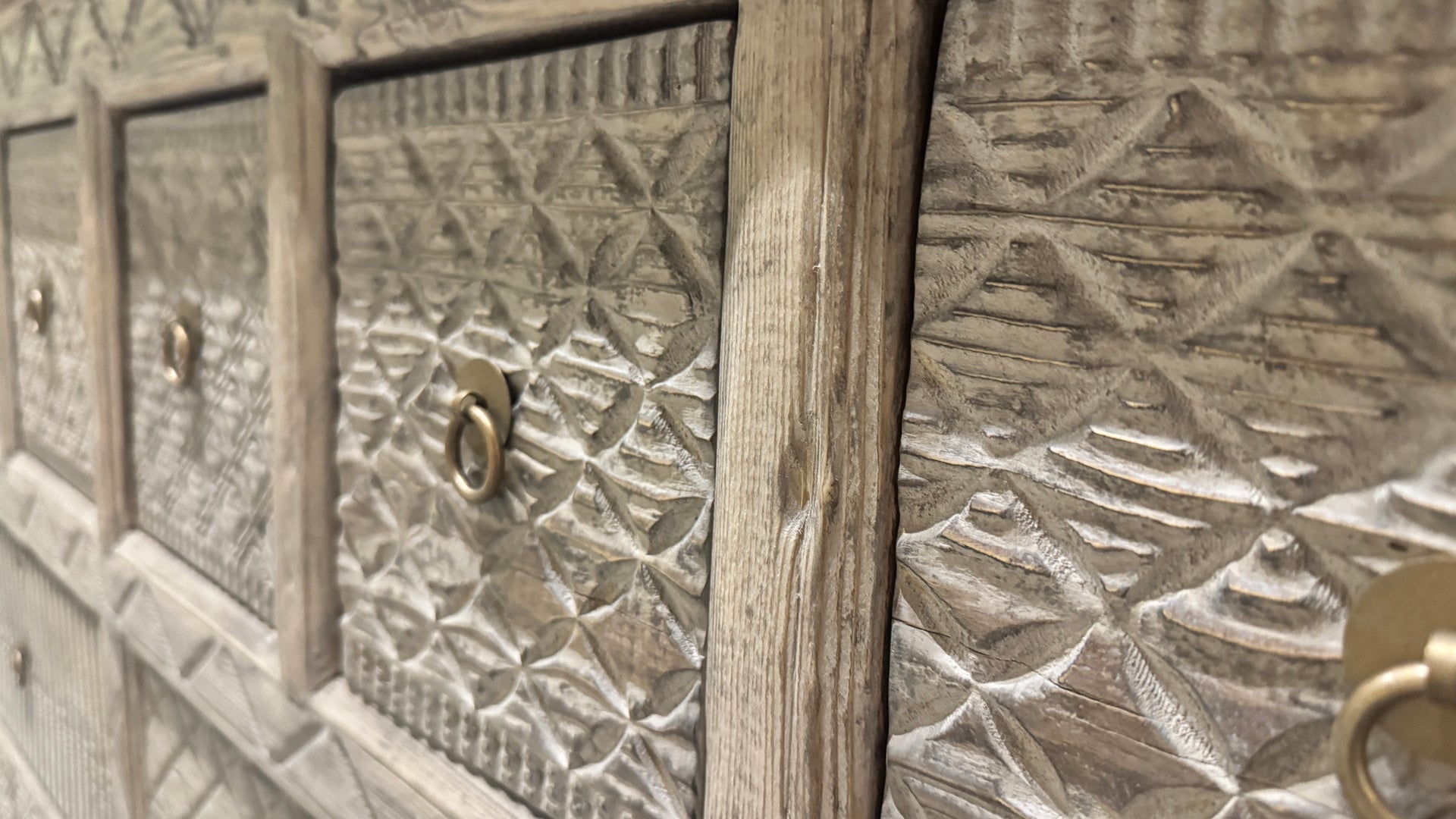 Carved Fronted Sideboard