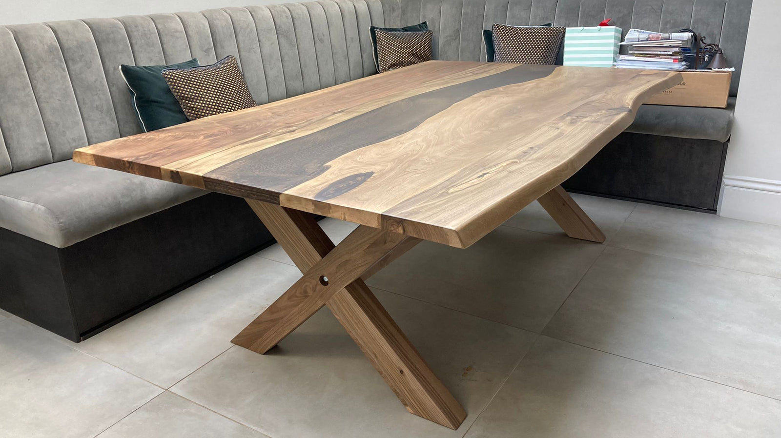 The X Walnut Resin