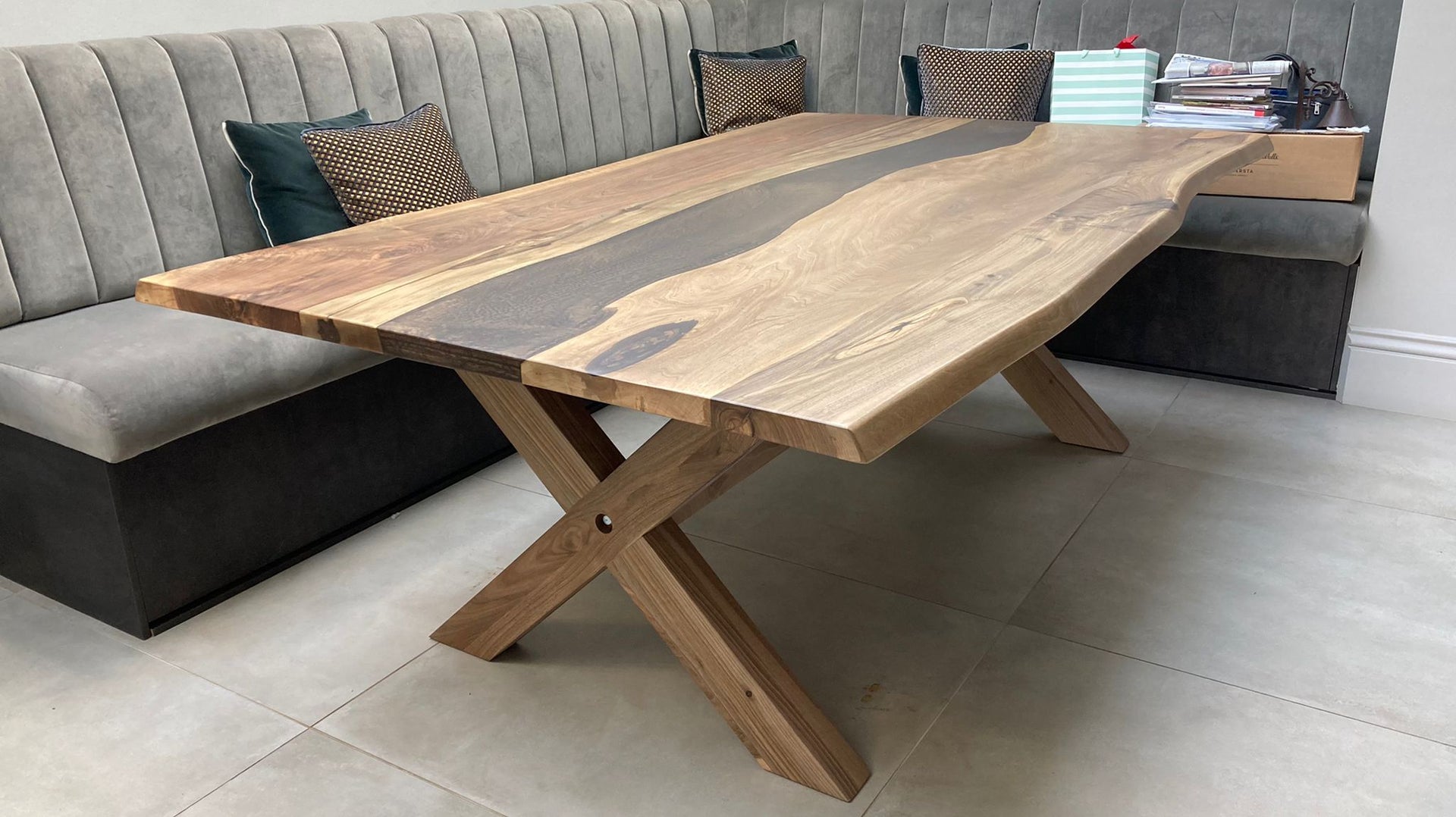 The X Walnut Resin
