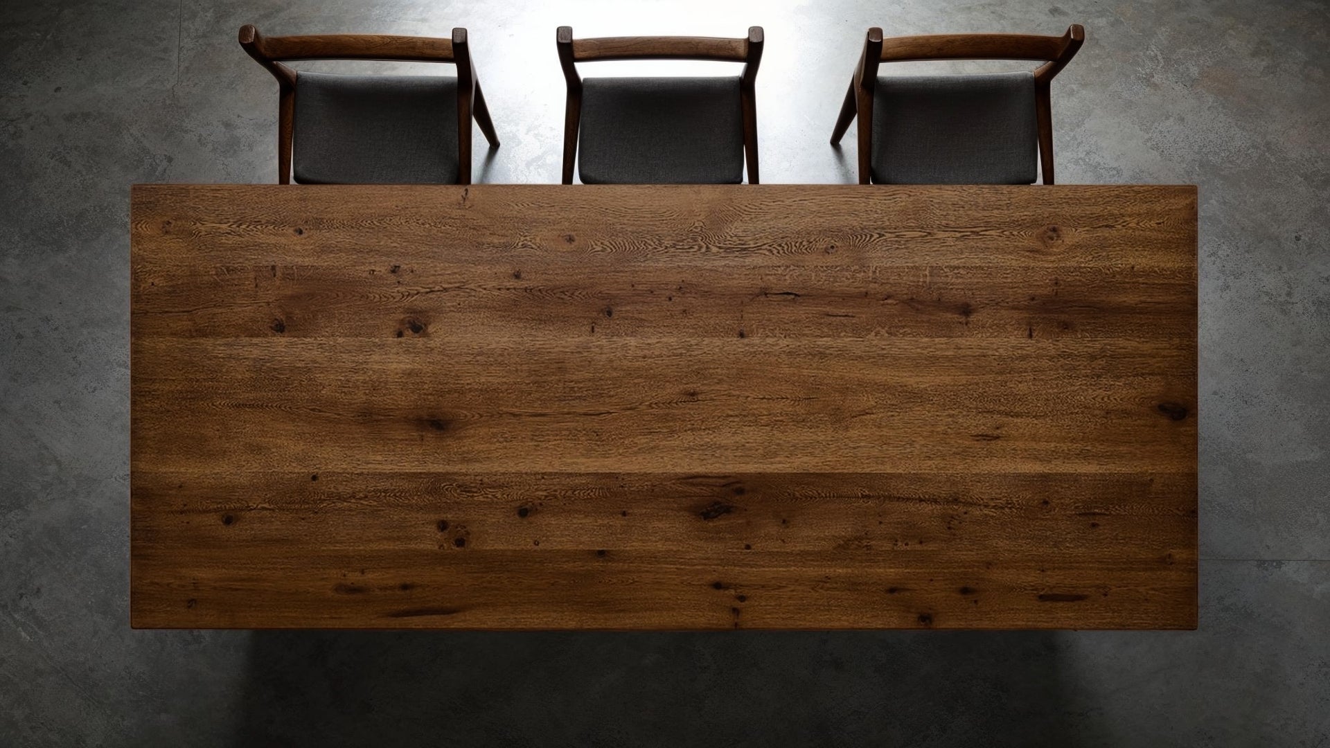 Whiskey oak finish in room