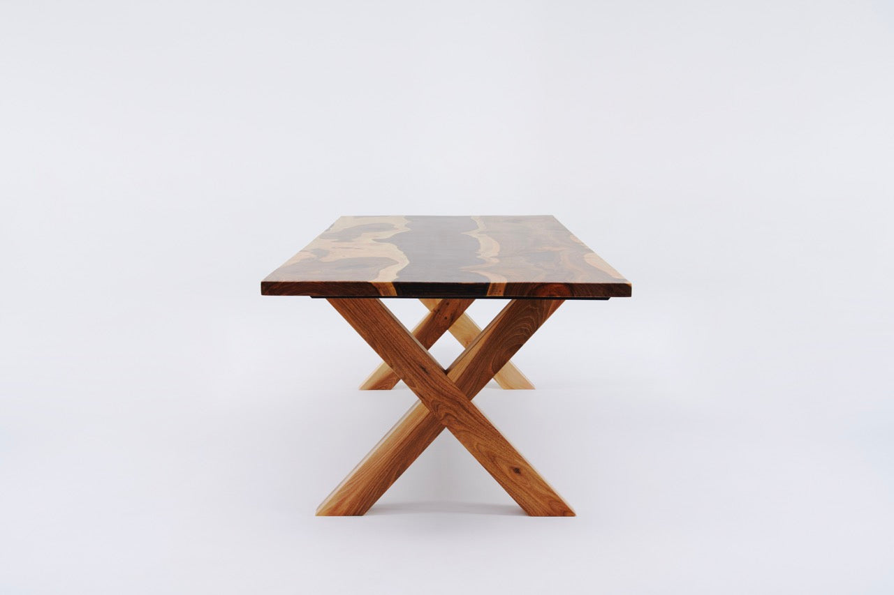 The X Walnut Resin