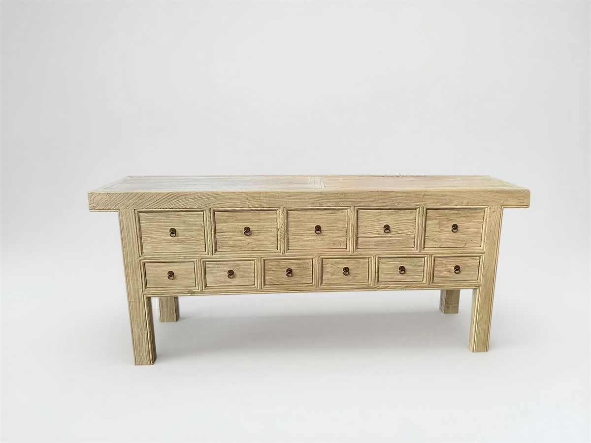 Reclaimed Elm Console