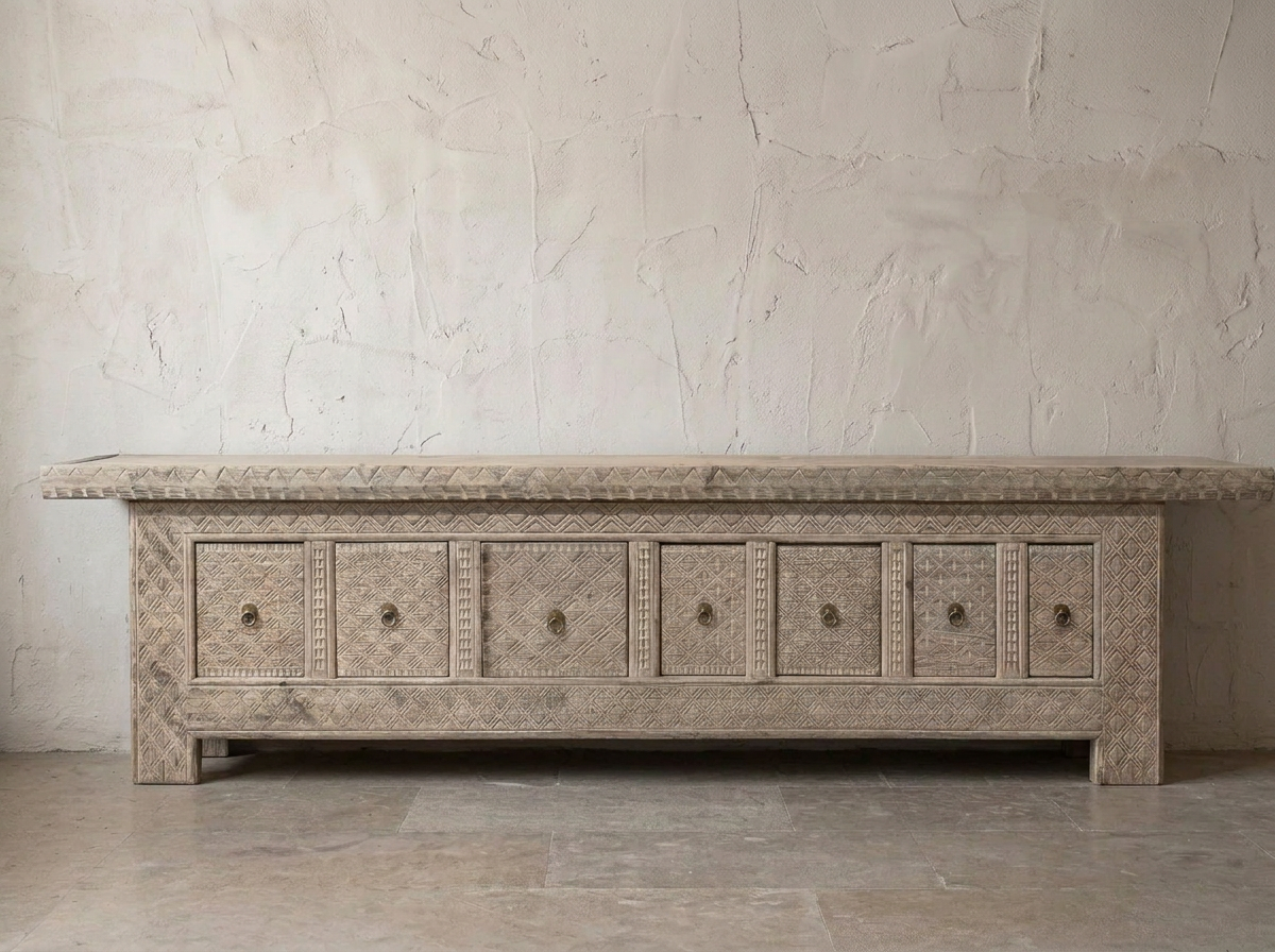 Reclaimed Elm Side Unit