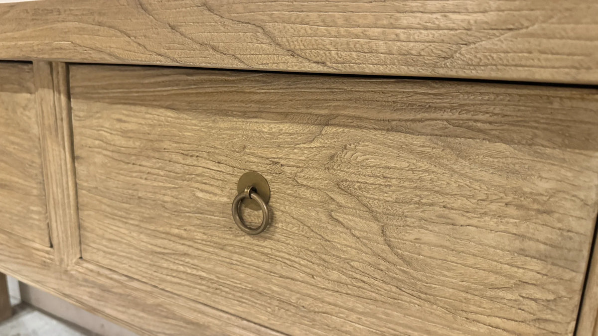 3 Drawer Elm Sideboard