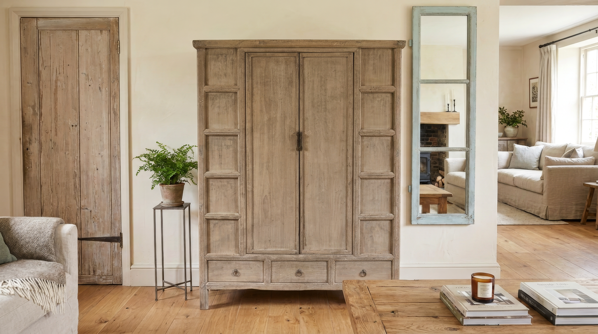 Reclaimed Elm Larder Unit