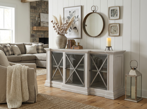 Painted Glazed Sideboard