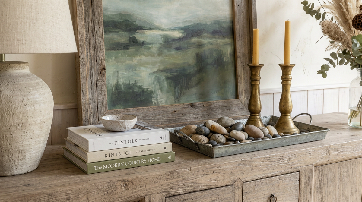 XL Antique Elm Sideboard
