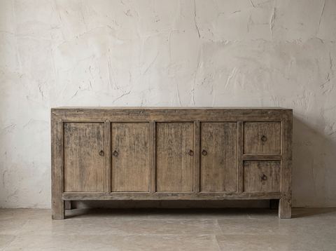 4 door+ 2 drawer Reclaimed Elm Sideboard