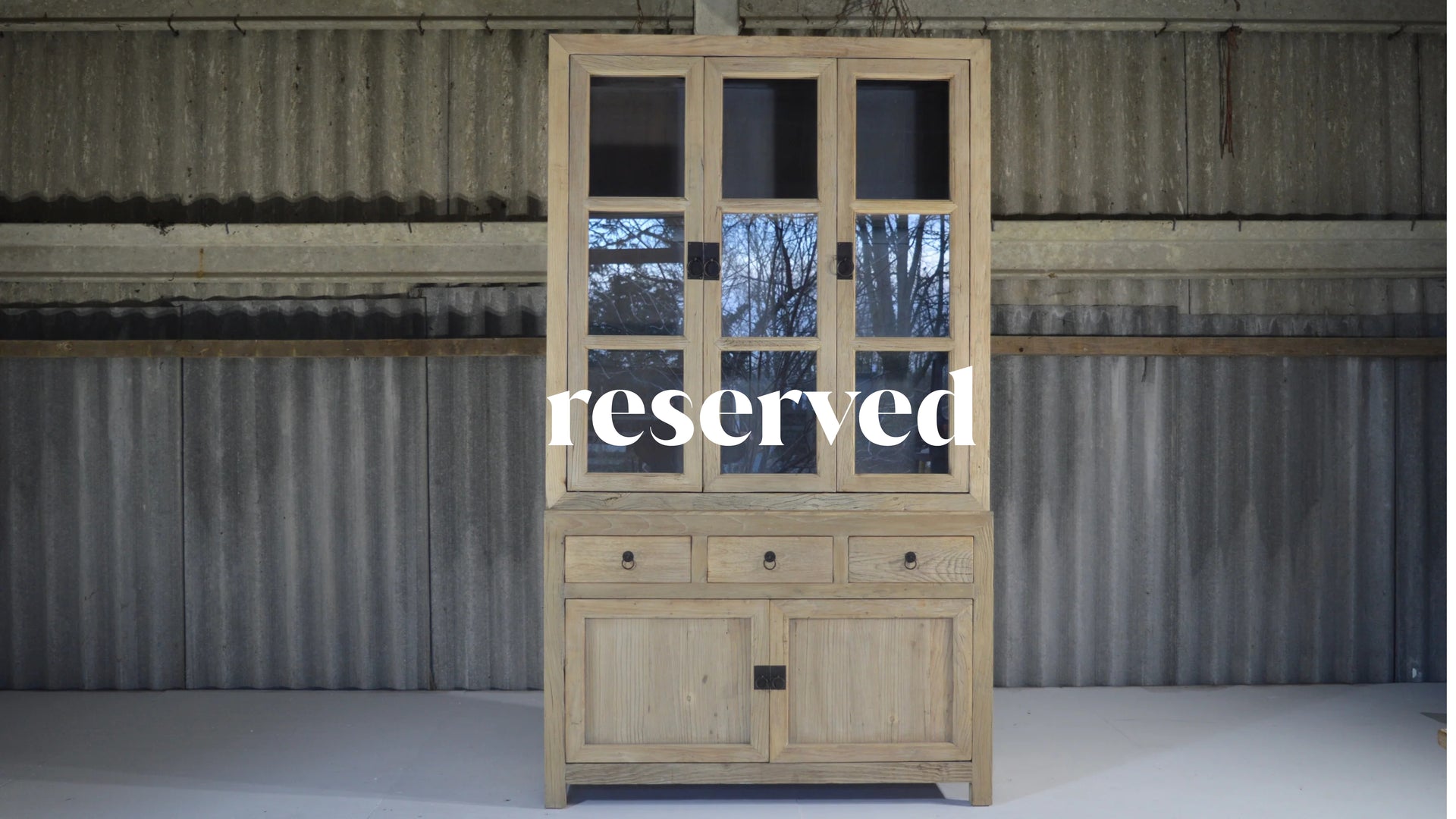 Reclaimed Elm Dresser