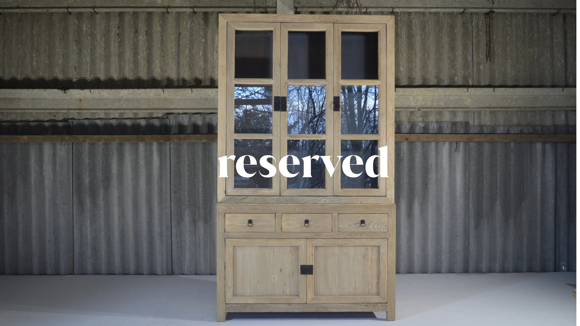Reclaimed Elm Dresser