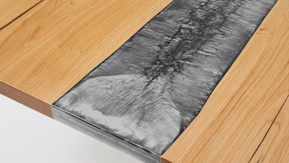 Cloud resin finish