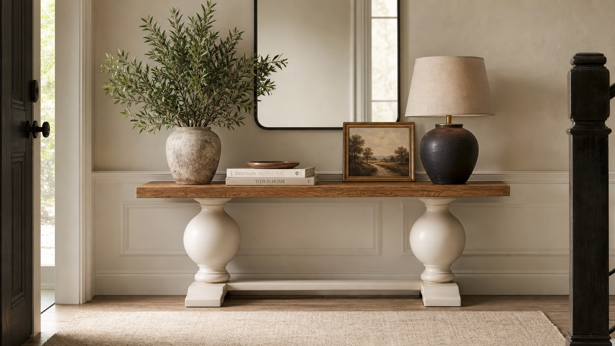 The Painted Bulb Console