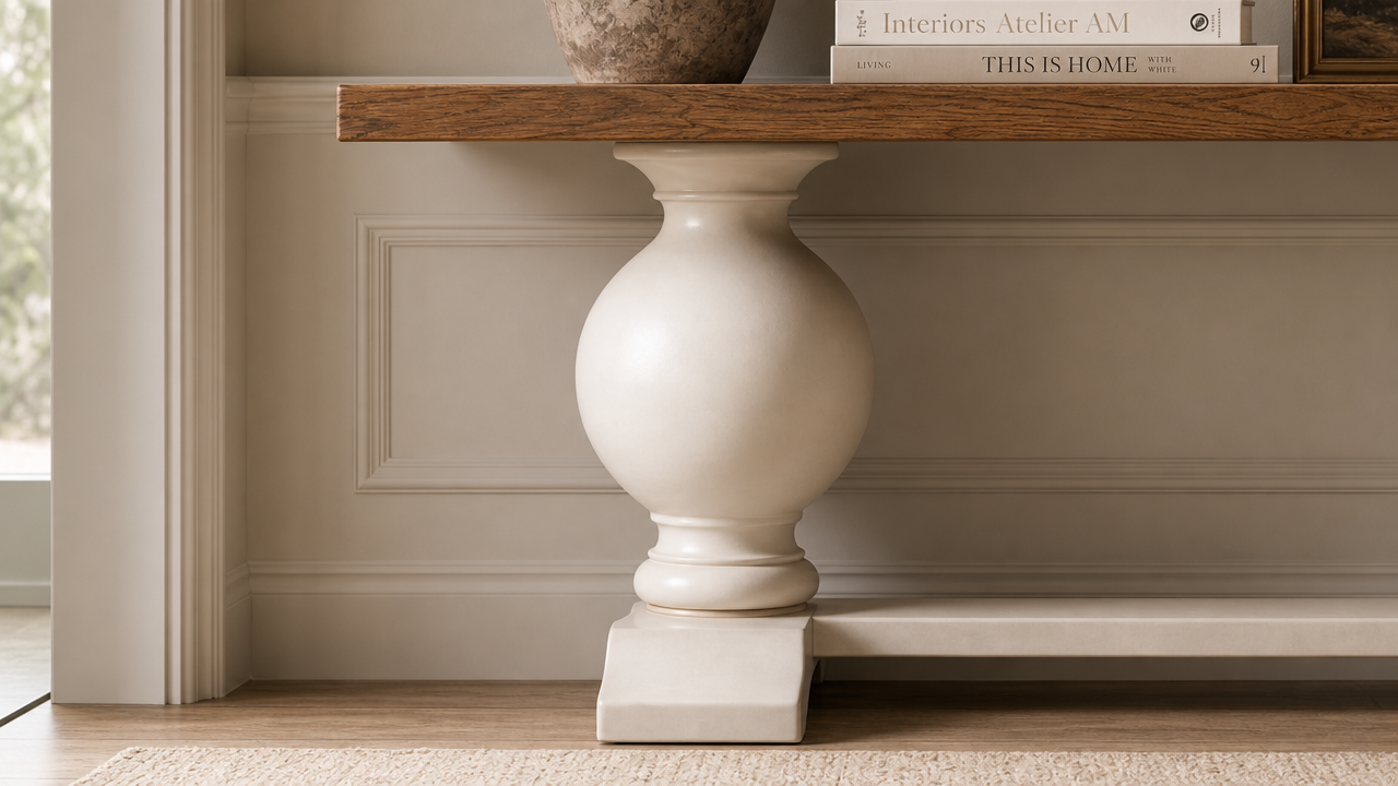 The Painted Bulb Console