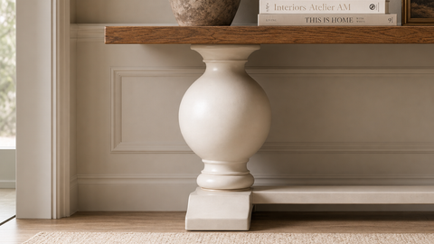 The Painted Bulb Console